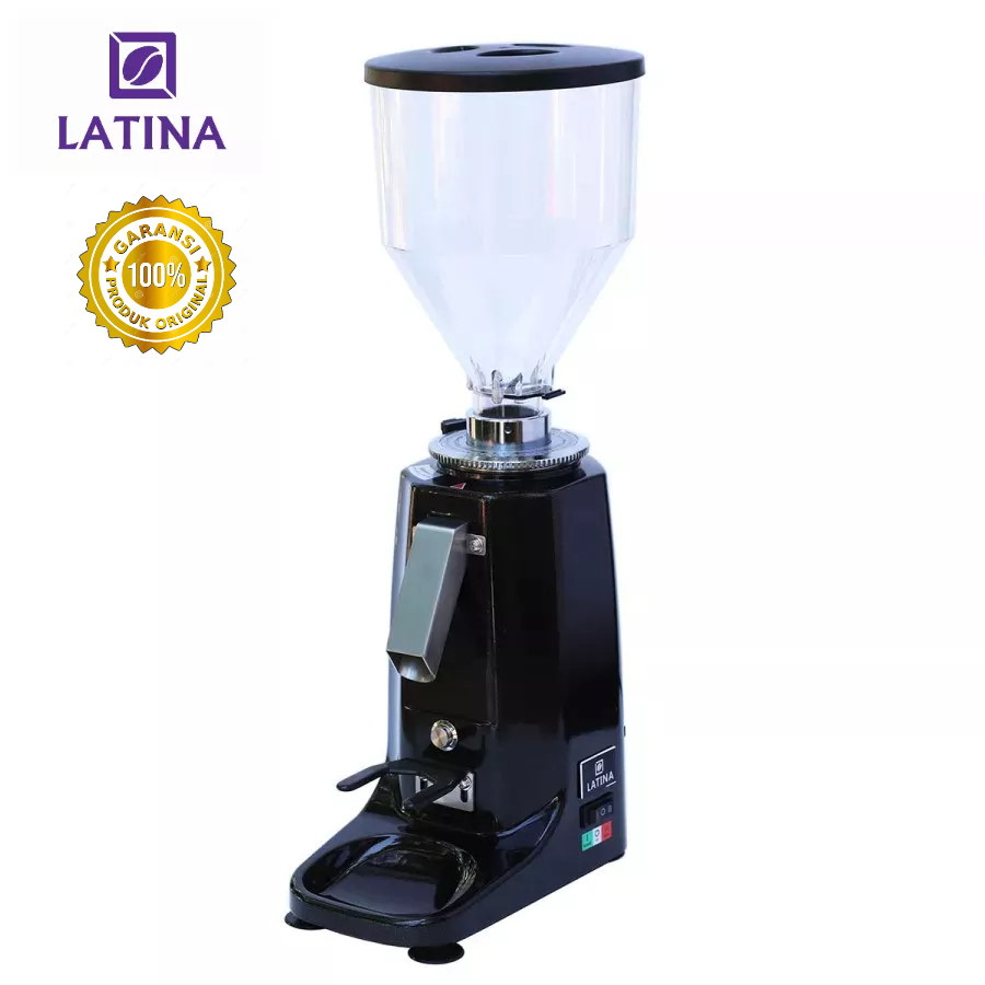 Latina Coffee Grinder Espresso 100% Original Latina DX60-M2 Elephante Manual Dose On Demand + Bonus 