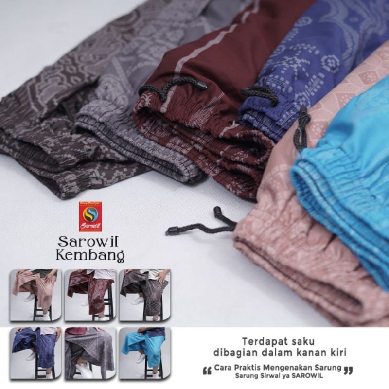 Sarowil Premium Motif Kembang