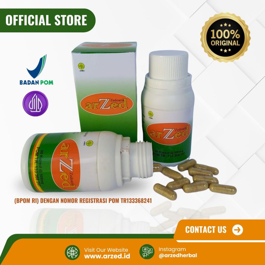 Arzed Zedoaria | Obat Anti Kanker dan Tumor