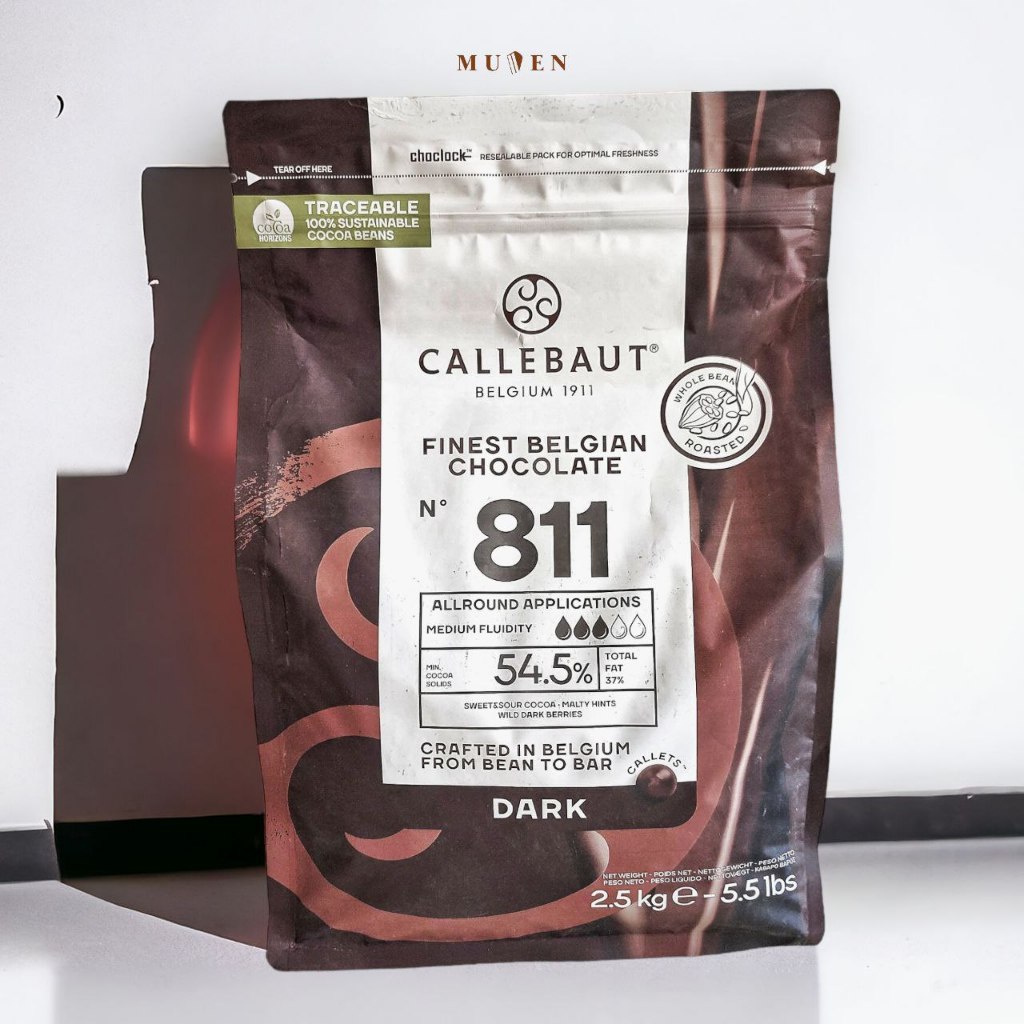 

CALLEBAUT 811 DARK CALLETS 2.5 KG