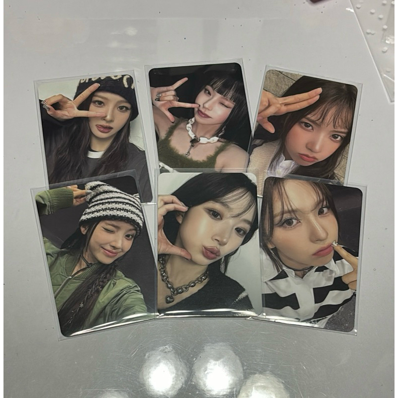 (ready) nmixx official photocards nmixx Fe304 official photocard bae haewon jiwoo kyujin sullyoon of