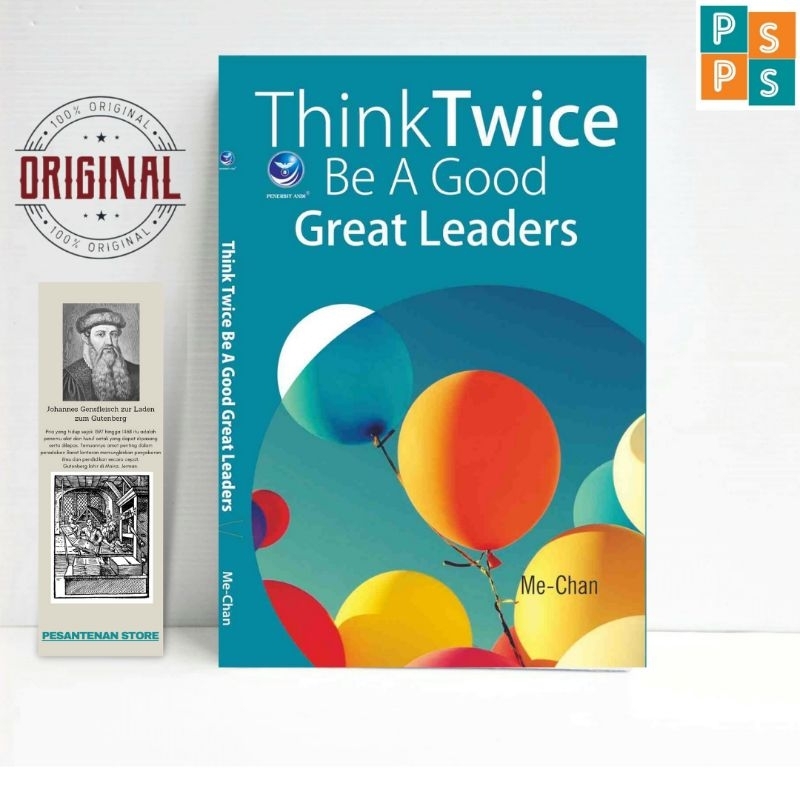 Buku Think Twice Be A Good Great Leaders Penerbit Andi