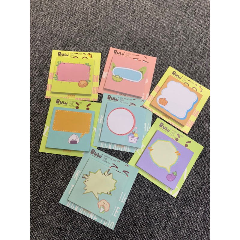 

Sticky notes karakter