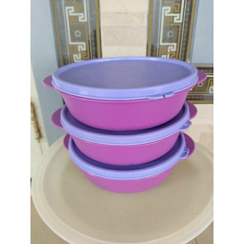 cwl tutup datar non katup tupperware second preloved