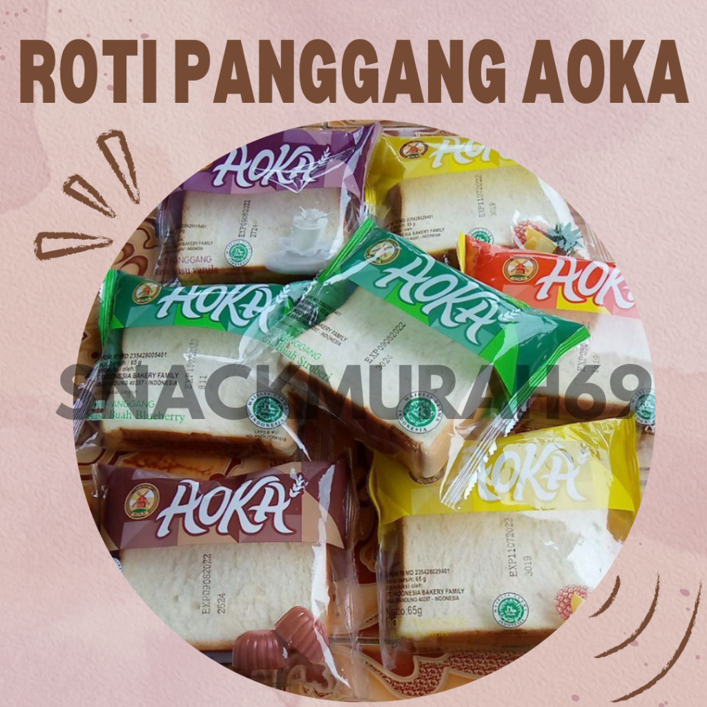 

Roti Panggang All Varian Aoka Terenak Termurah