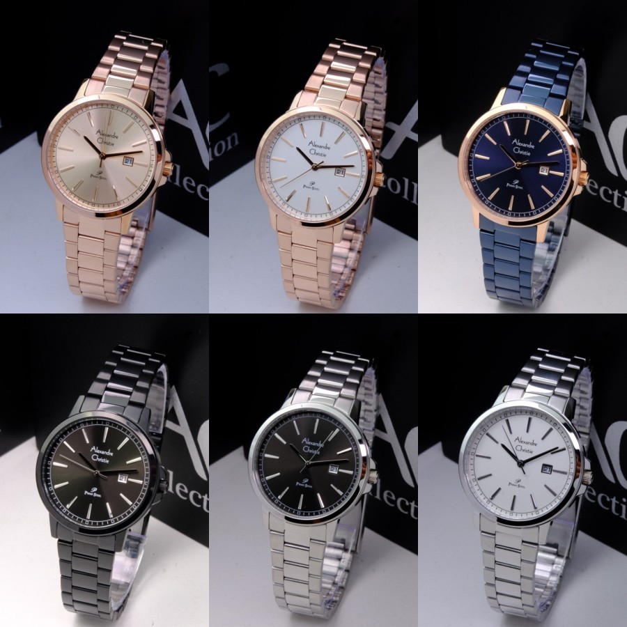 Jam Tangan Wanita Alexandre Christie AC 1014 AC1014 Terbaru Original
