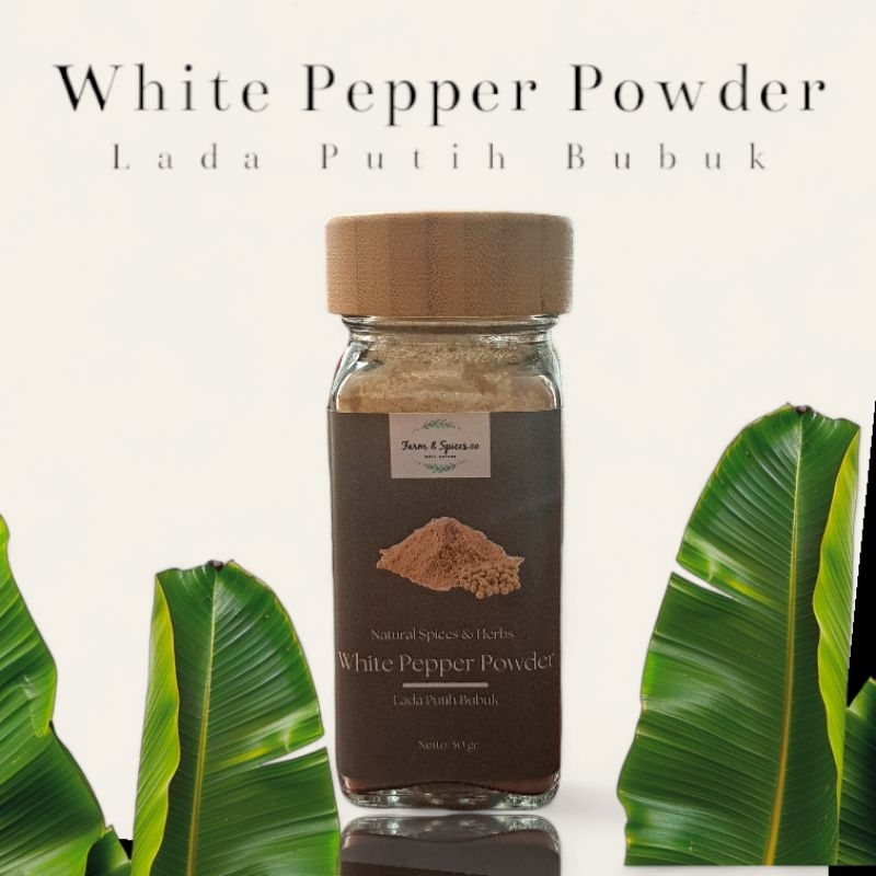 

Lada Putih Bubuk/ White Pepper Powder Premium