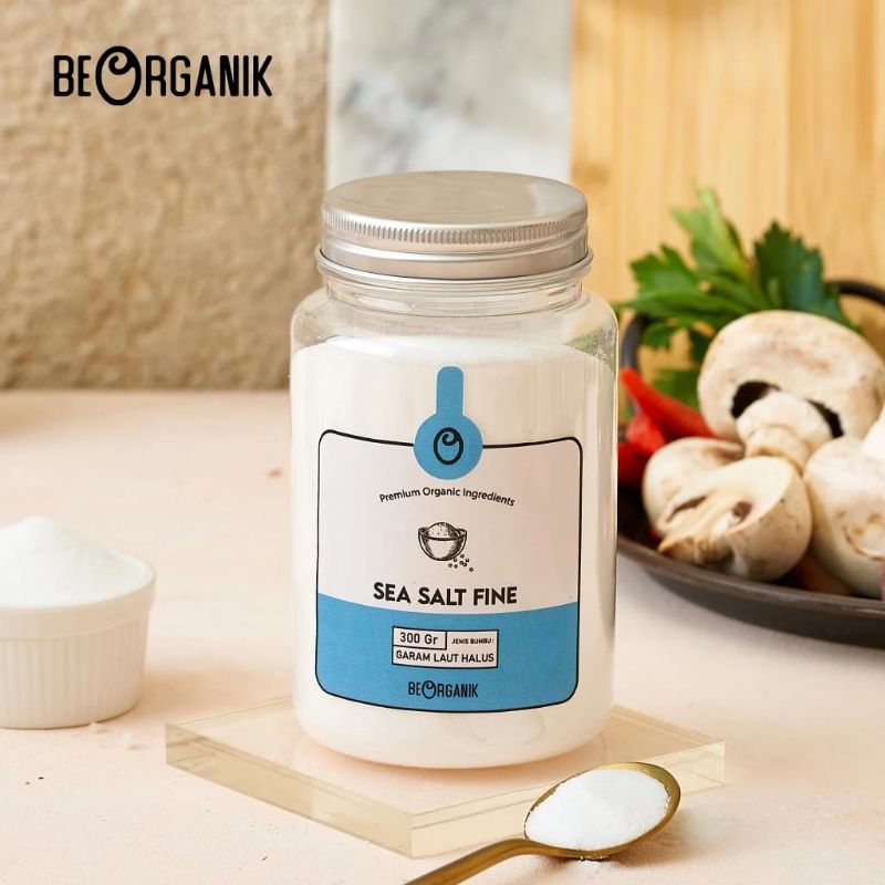 

Beorganic Natural Sea Slt Fine / Garam Laut Organik Halus 300g
