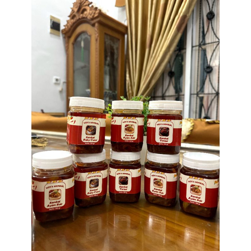 Sambal Terasi || Sambal Botol || Sambal Kemasan