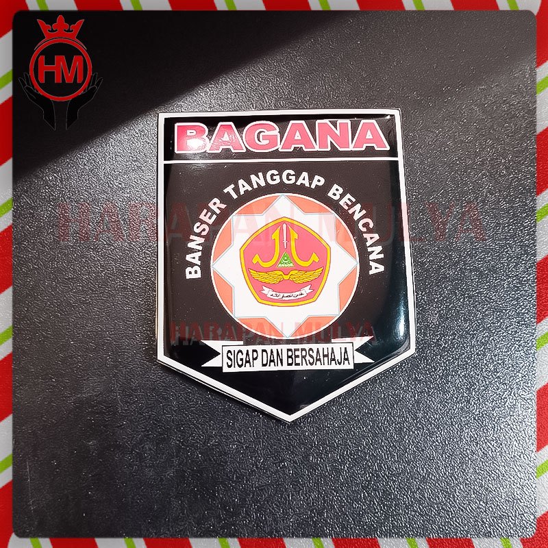 Lencana Emblem Bagana Logo Banser Tanggap Bencana Pin Bagana Banser - Harapan Mulya