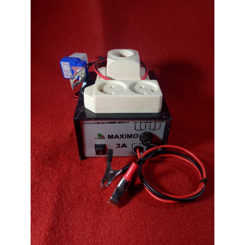 ALAT SETRUM PENGAMAN KEBUN 3 AMPER SISTEM KEJUT OTOMATIS MENGGUNAKAN SENSOR CAHAYA