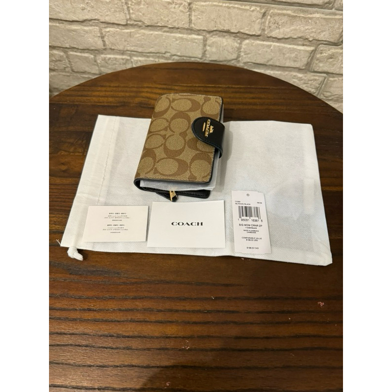 SOLD-Dompet Medium Coach Original Preloved