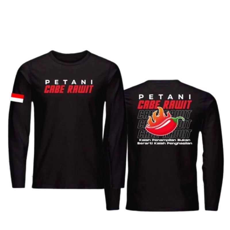 Kaos Baju PETANI/ PETANI CABE RAWIT / PETANI CABE MERAH /PETANI KOPI