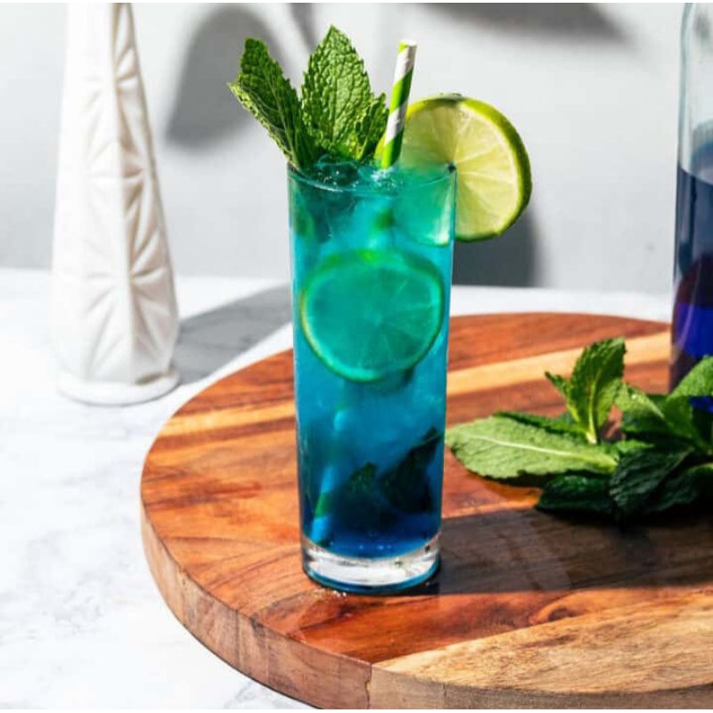 

Blue Mojito (Blue Curaco Mojito)