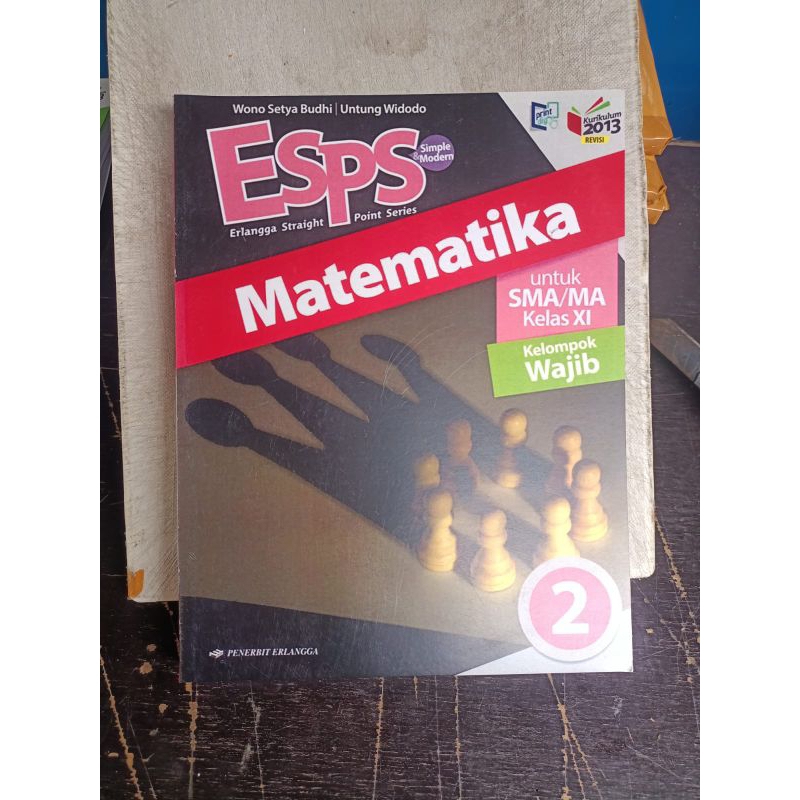 buku esps matematika kelas 3/12 SMA Erlangga esis