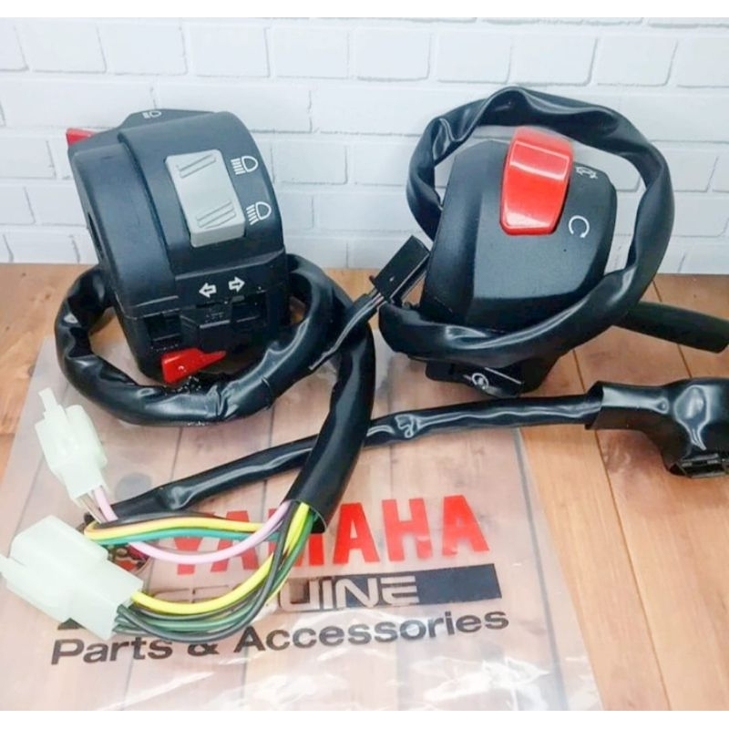 saklar lampu kiri kanan Vixion new saklar holder set motor Yamaha Vixion new NVL kabel gas 2