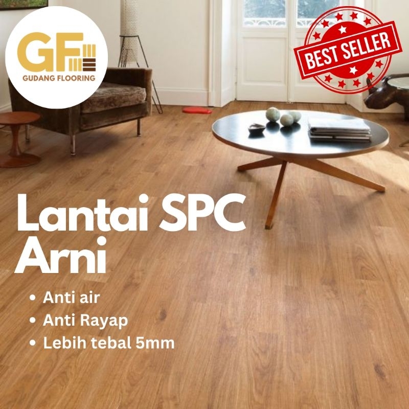 VINYL KLIK SPC ARNI | Lantai Vinyl SPC 5mm | Vinyl SPC Flooring