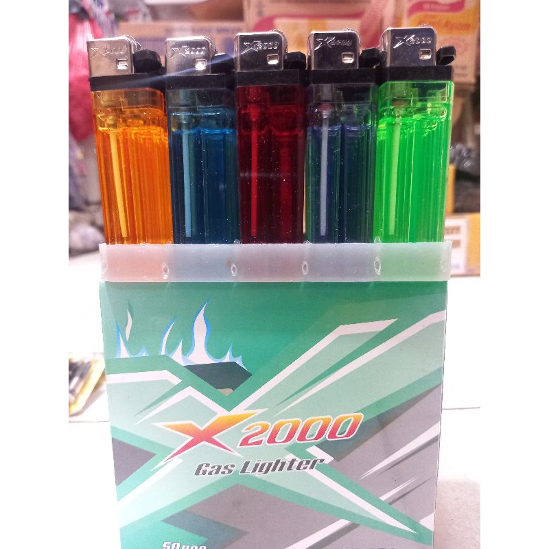 Korek Gas X 2000 1 pack isi 50 pcs