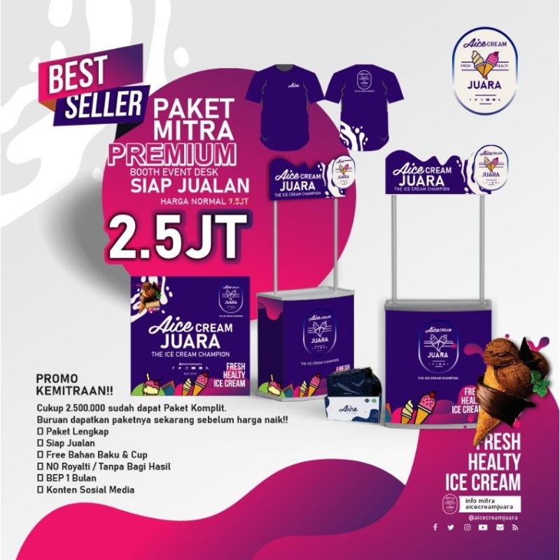 

Mitra Aice Cream Juara Pengiriman Hanya Berlaku Di Area Semarang