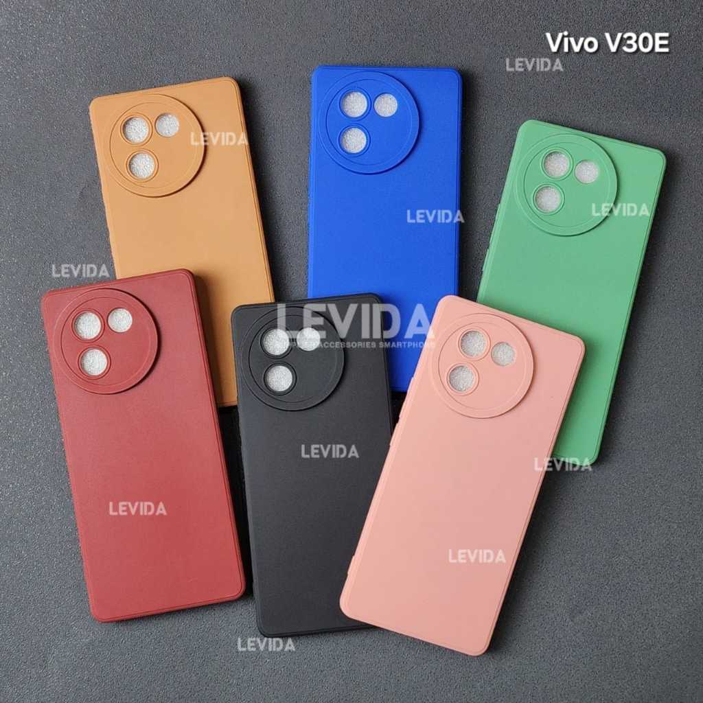 Vivo V30E case Pro Kamera Warna Macaron Case Vivo V30E CPRO