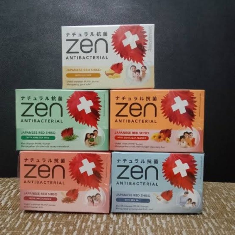 SABUN ZEN ANTIBACTERIAL 80 gr | SABUN MANDI ZEN 80 gr | SABUN BATANG