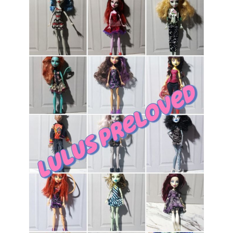 boneka barbie monster high ( MH ) Ever After High ( EAH )