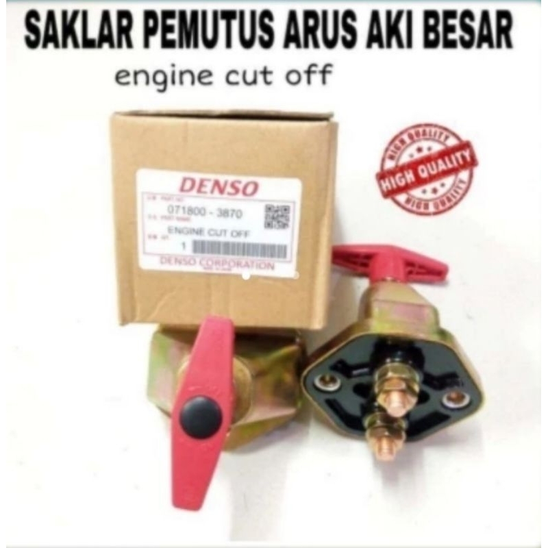 SAKLAR PEMUTUS ARUS AKI BESAR,CUT OFF BESAR DENSO