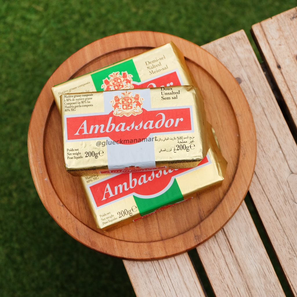 

Butter Unsalted Ambassador 200gr