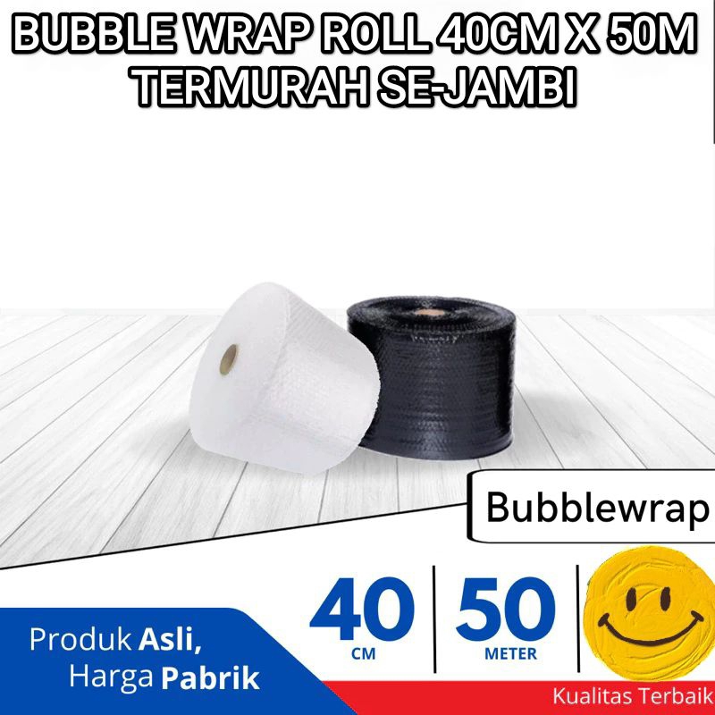 

Bubble Wrap Roll 50m x 40cm