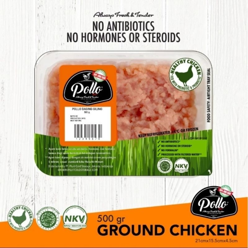 

Ayam Giling Pollo Chicken / Pollo Ground Chicken - 500 Gram