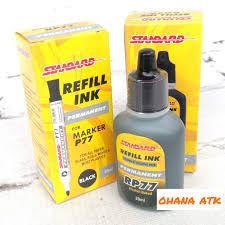 

Tinta Spidol Permanent Standard P77 - HITAM