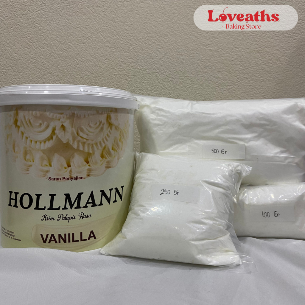 

HOLLMAN BUTTER CREAM / CREAM SIAP PAKAI HOLLMANN