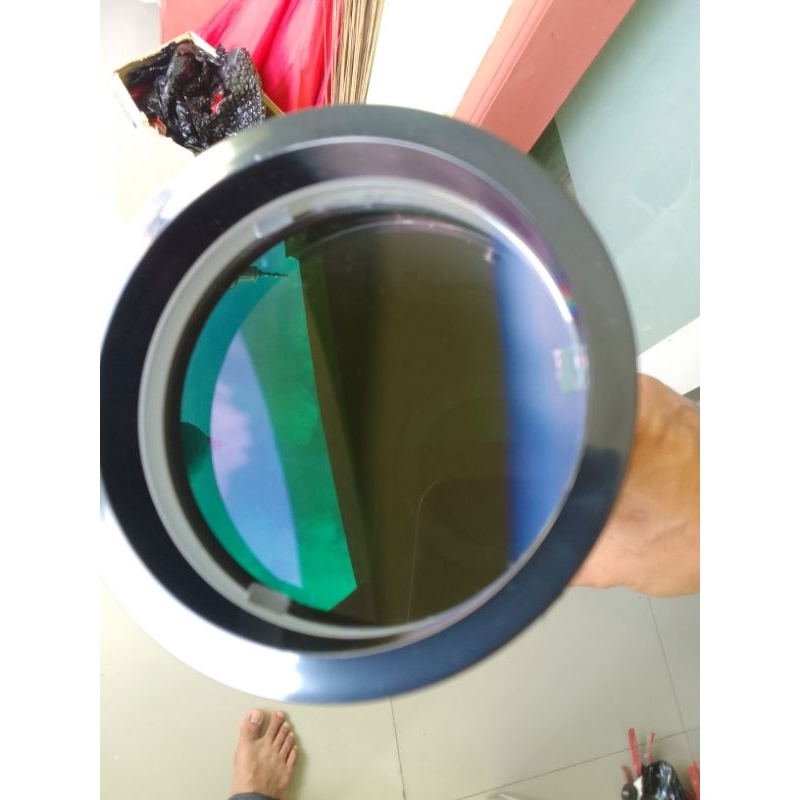 Lensa Objektif Green Coating D80F900 Untuk Membuat Teleskop Teropong Bintang
