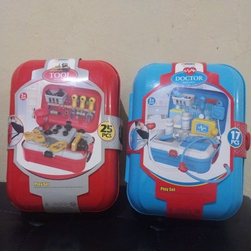 Mainan BackPack Tool dan Doctor