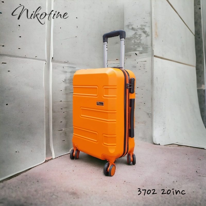 KOPER FIBER KABIN 20 INCH NIKOTINE 3702 KOMBI ONE TONE