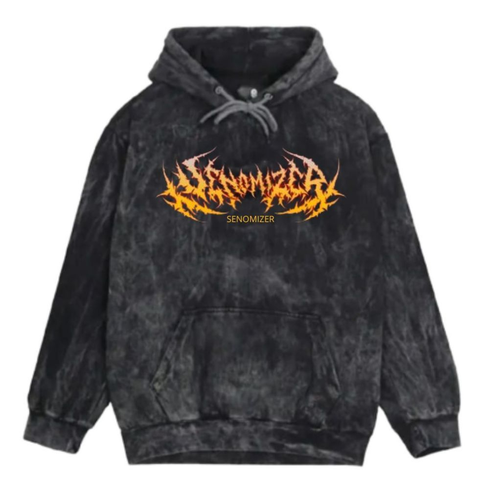 Hoodie Pria- Jaket Sweater Pria Washing SENOMEZIA - Hoodie Pria Distro Tebal- Sweater Hoodie Tie Die