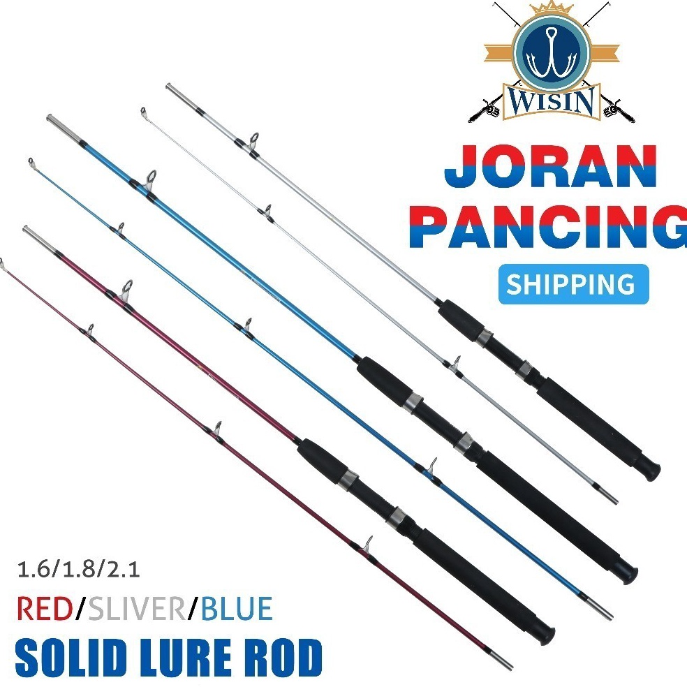 ART A5B WISIN Joran solid harga termurah di SHOPEE   165m18m21mMerahBiruSilver WISIN JORAN FIBER JOR