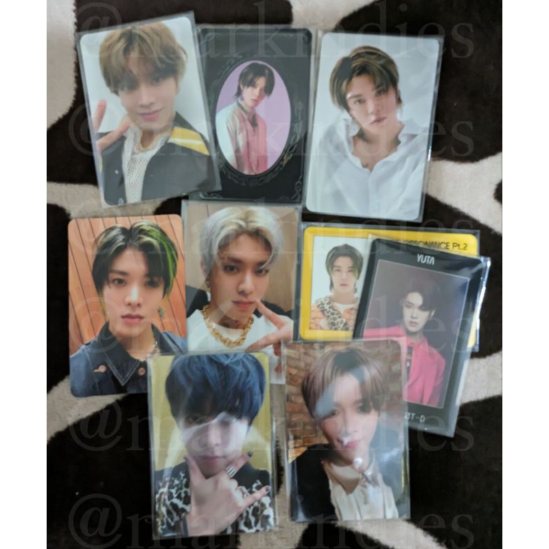 PHOTOCARD YUTA NCT. WANT TO SALE WTS PHOTOCARD TAKE ALL