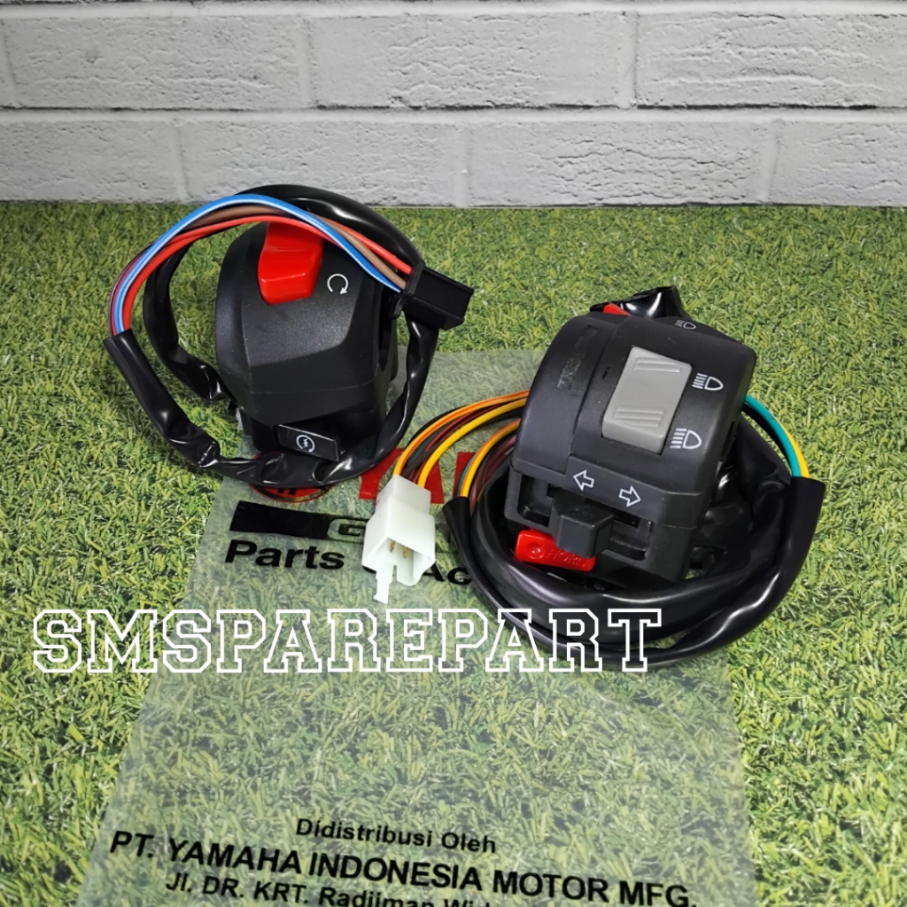 saklar set standar holder switch kiri kanan motor yamaha vixion new nvl nva