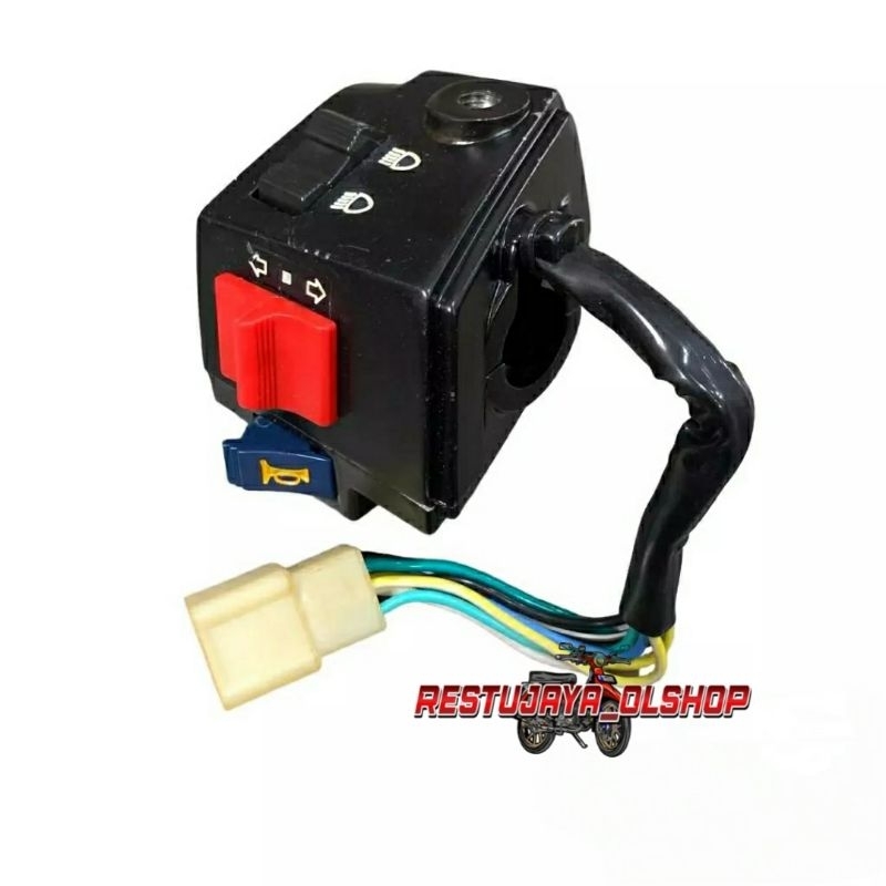 SAKLAR LAMPU HANDEL HANDLE SWITCH HOLDER KIRI RC RC100 HOLDER KIRI RC RC100 SAKLAR LAMPU KIRI RC RC1