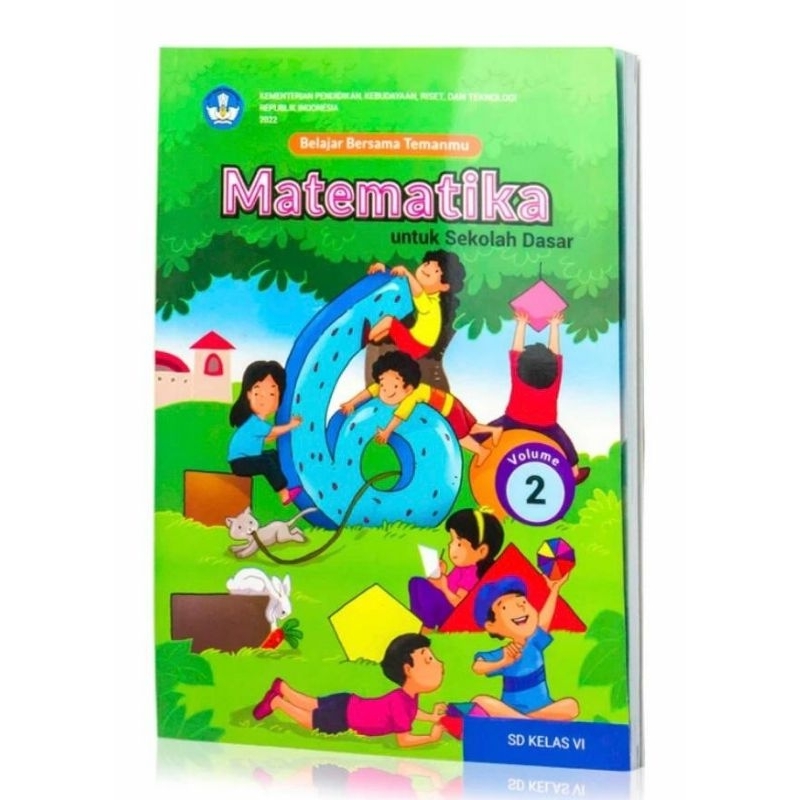 Buku Pelajaran Matematika Kelas 6 SD / MI Vol. 2 Kurikulum Merdeka