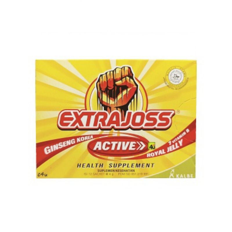 

EXTRA JOSS ACTIVE 1 box isi 12 sachet