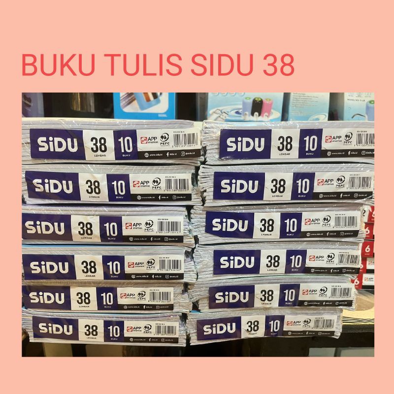 

[MD] 5 PCS BUKU TULIS SIDU 38