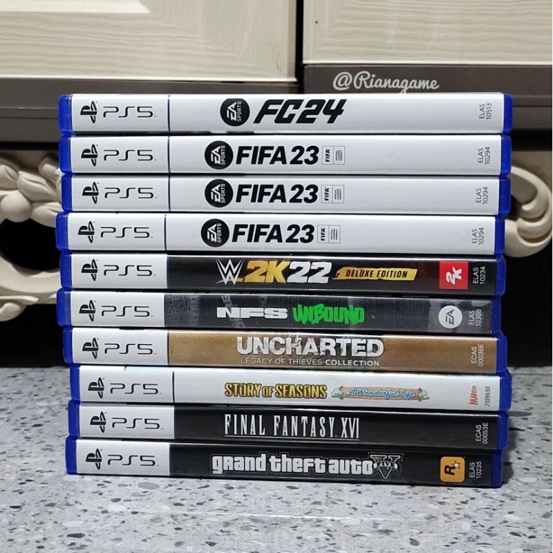 BD Kaset PS5 Playstation 5 Bekas Second Original