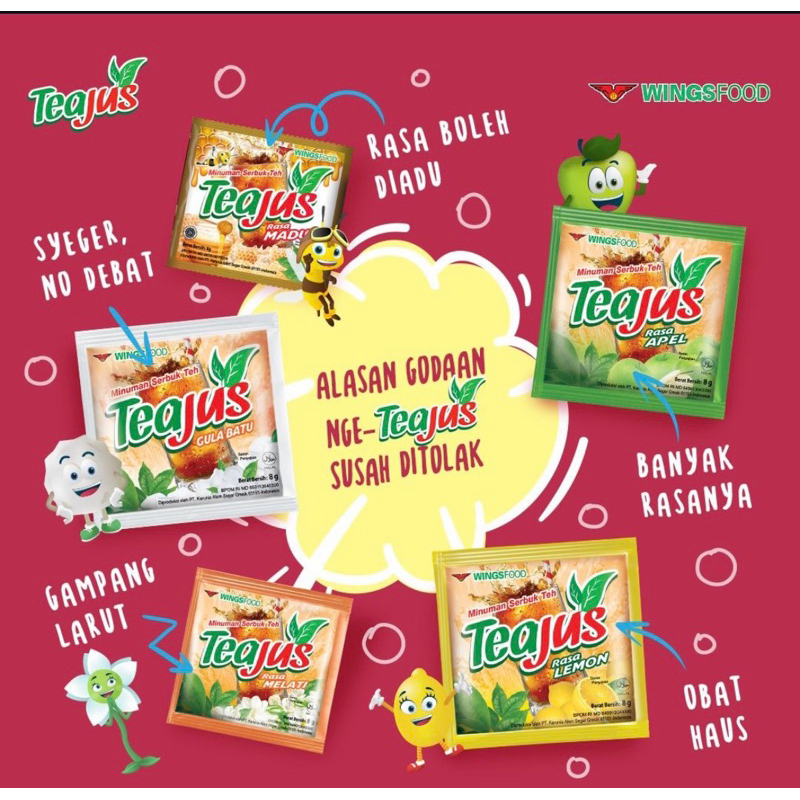 

TERLARIS ‼️ TEA JUS MINUMAN RENCENG