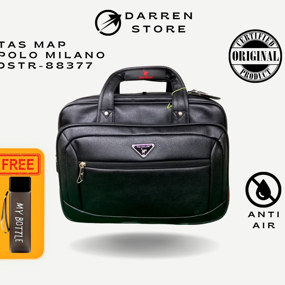 Lagi Tren Tas Map MILANO 88377 Tas Laptop Tas kerja Pria Tas kerja wanita Tas map Tas Tas kulit Tas 