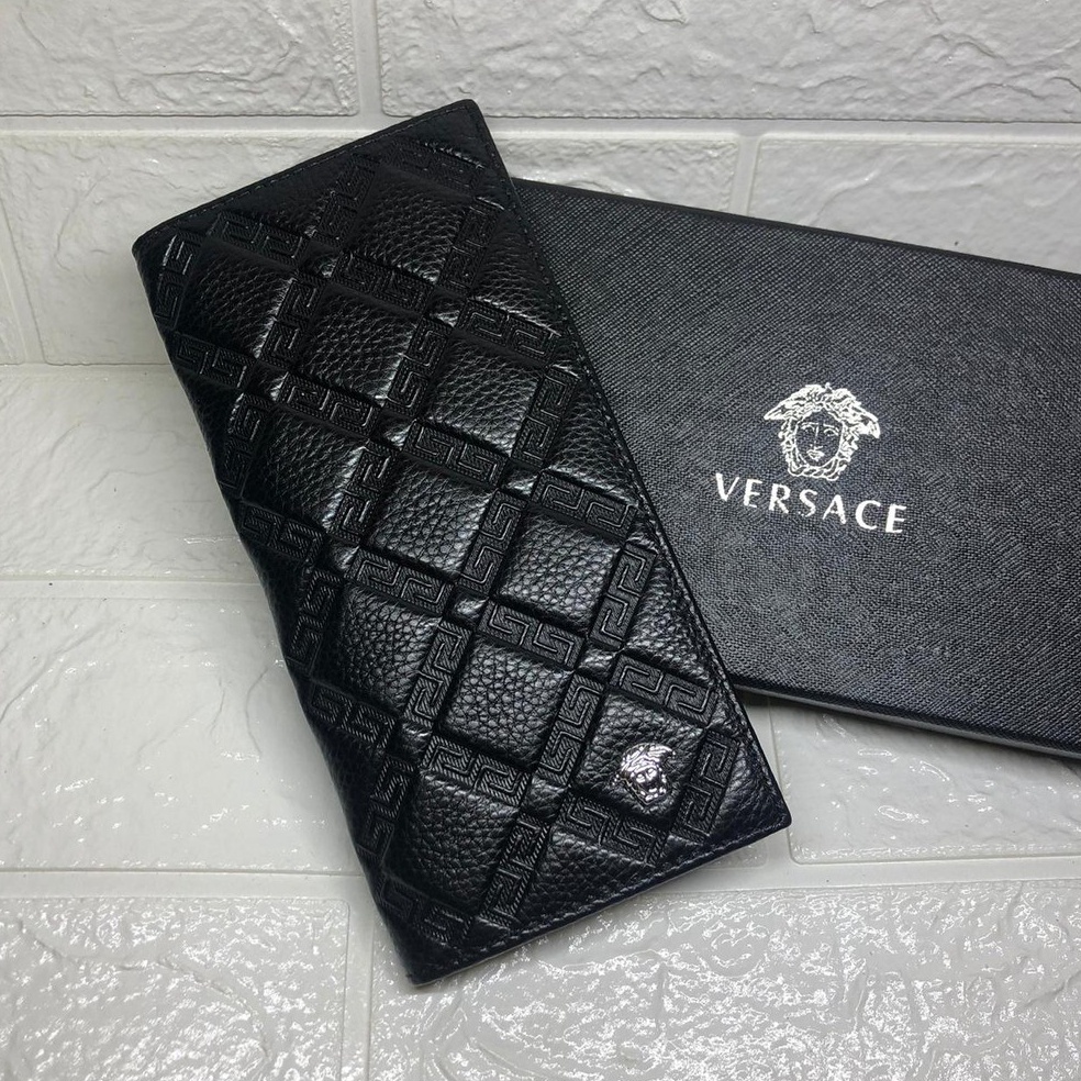Terbaik 832 DOMPET PANJANG DOMPET KULIT ASLI PRIA WANITA VERS EM EMBLEM