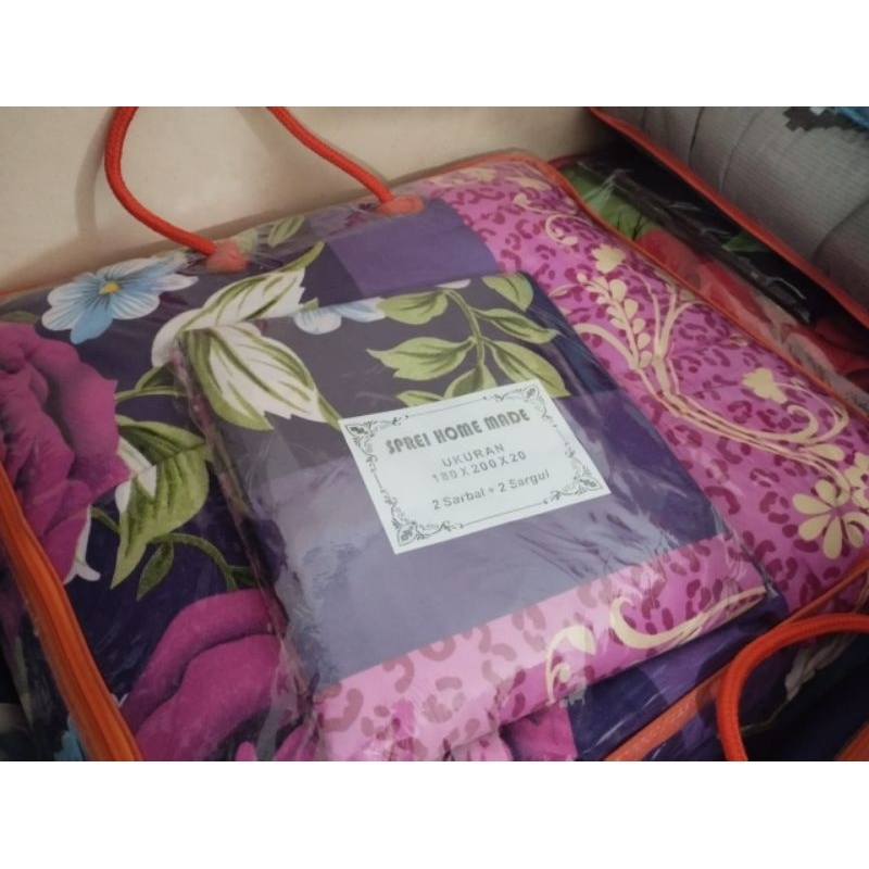 Bed cover set komplit 180