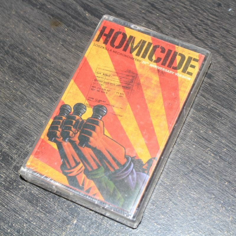 kaset HOMICIDE - GODZKILLA 20th ANNIVERSARY