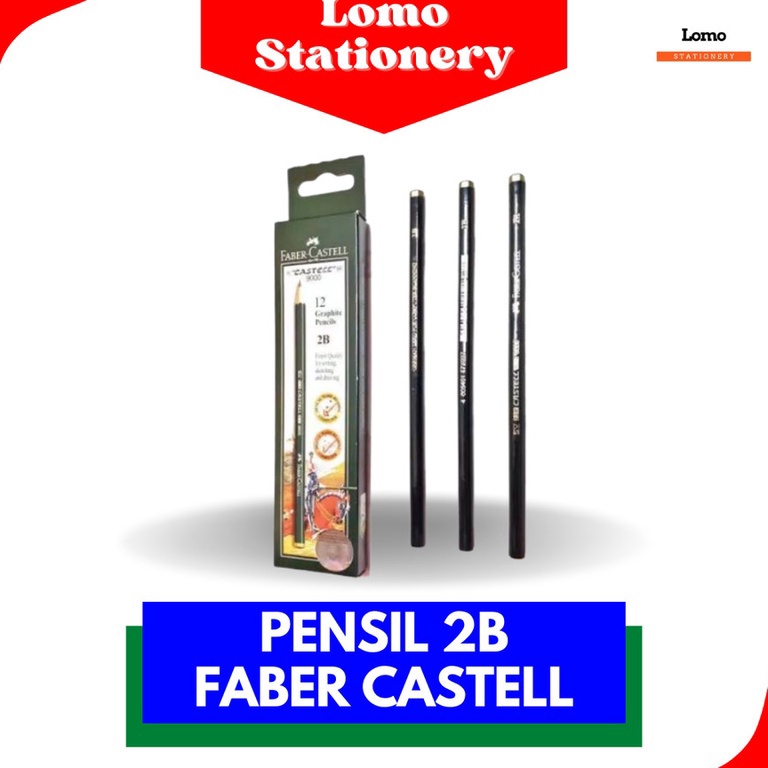 

ART O5T7 Pensil FaberCastell HB2B3B4B5B6B7B8B